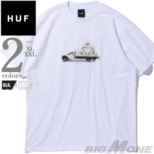 大きいサイズ メンズ HUF ハフ プリント 半袖 Tシャツ USA直輸入 ts02409