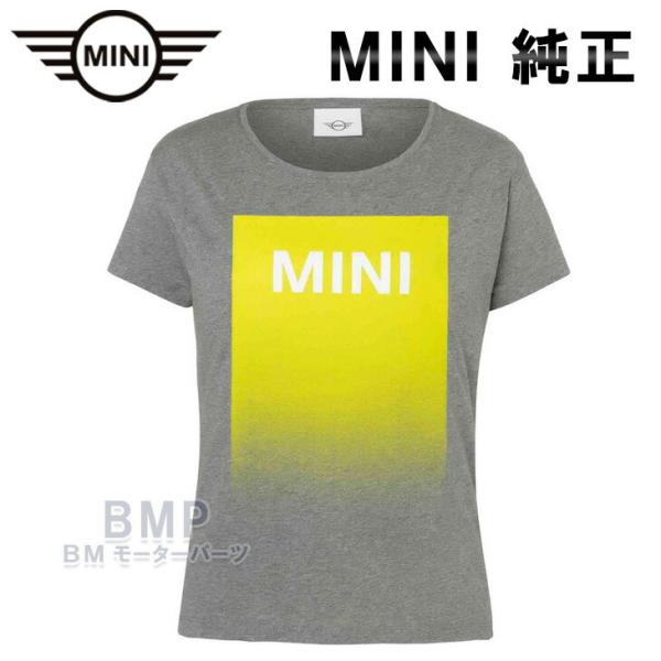 BMW MINI 純正 MINI COLLECTION 2022 MINIワードマークTシャツ グレ...