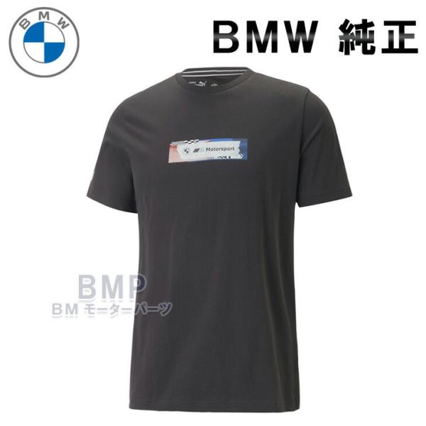 BMW 純正 M MOTORSPORT COLLECTION 2023 メンズ Tシャツ ブラック ...