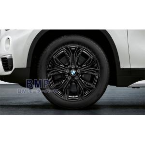 BMW 純正 アロイ ホイール F48 X1 F39 X2 Yスポーク スタイリング 566 ブラック 単体 1本 7.5J×18 フロント/リア共通｜bmp