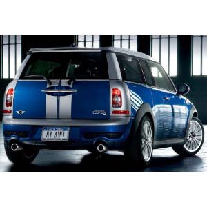 BMW MINI アクセサリー R55 CLUBMAN 前期 スポーツ ストライプ エンジンフード ...