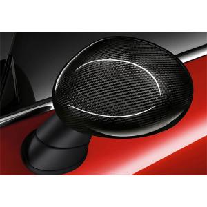 BMW MINI 純正 F54 F55 F56 F57 F60 前期 JCW カーボン ミラー カバ...