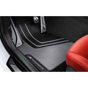 BMW 純正 F30 F31 F80 3シリーズ M Performance フロント フロアマット 