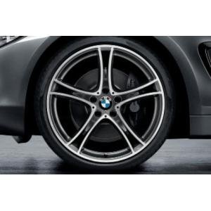 純正Mアロイホイール F30用 ダブルスポークスタイリング 442M 美品 BMW 純正 アロイ ホイール 3シリーズ F30 F31 ダブルスポーク