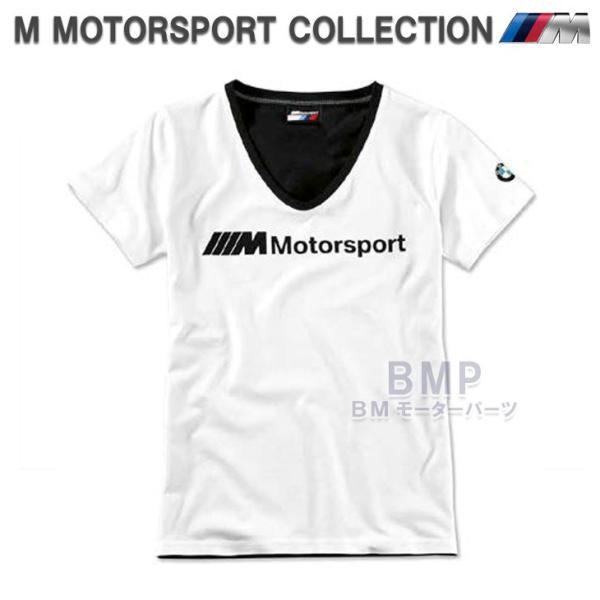 BMW 純正 M MOTORSPORT COLLECTION ロゴTシャツ レディース