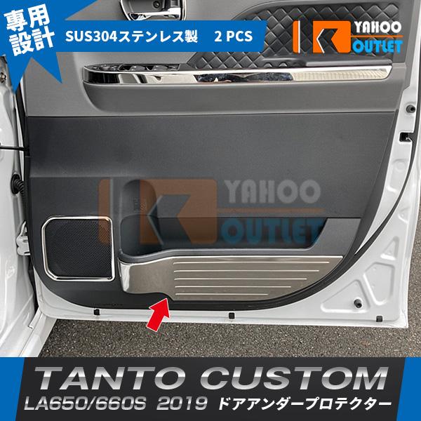 大放出セール 人気 タント カスタム LA650/660S 2019年 ドアアンダープロテクター ド...