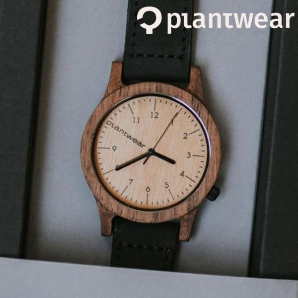 木製腕時計 メンズ レディース plantwear Heritageシリーズ Walnut ユニセッ...