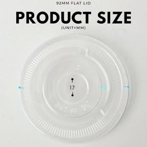 テイクアウト 92mm口径 PETカップ PP...の詳細画像2