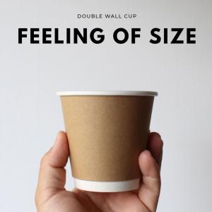 断熱クラフト2重 9オンス 紙カップ & ホッ...の詳細画像5