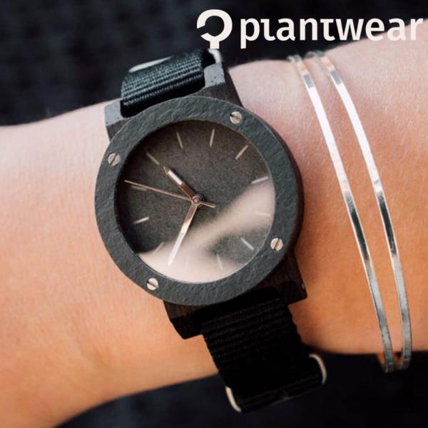 木製腕時計 メンズ レディース plantwear Mini Rawシリーズ Double Ston...