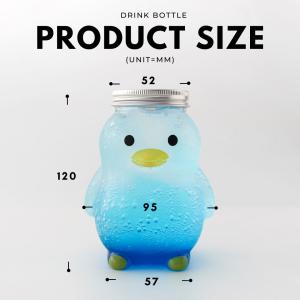 タピオカストロー付き テイクアウト ドリンクボ...の詳細画像1
