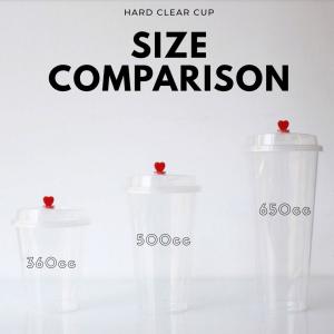 89mm口径 ハード クリアカップ 360ml...の詳細画像3