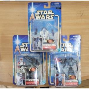 Star Wars 6インチフィギュア3体セット スターウォーズ エピソード3ベーシックフィギュア 6体セット トミー