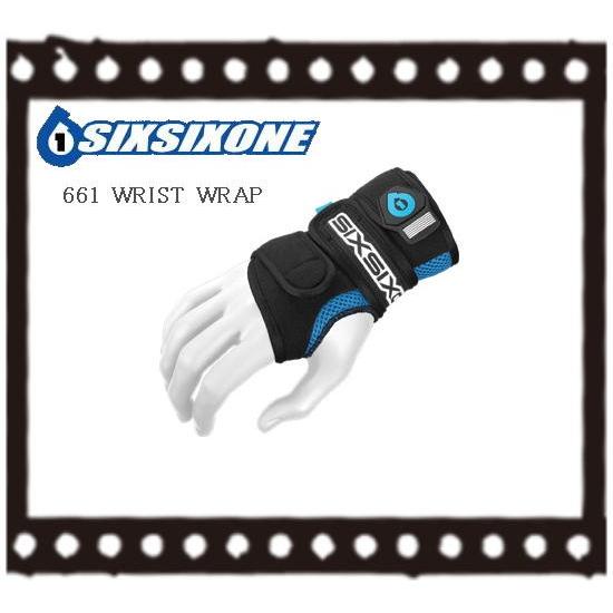 サポーター　リストラップ SIXSIXONE  661 WRIST WRAP ブラック 送料無料　