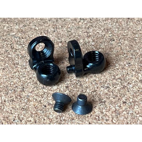 BMX ジャイロタブ　インテグラルフレーム用　ブラック　２個入り１台分 送料無料 定形郵便発送