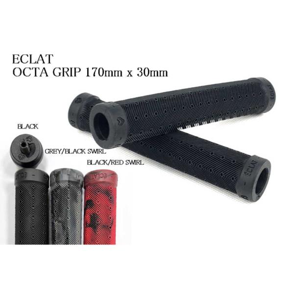 BMX グリップ ECLAT OCTA GRIP  170mm x 30mm　送料無料　