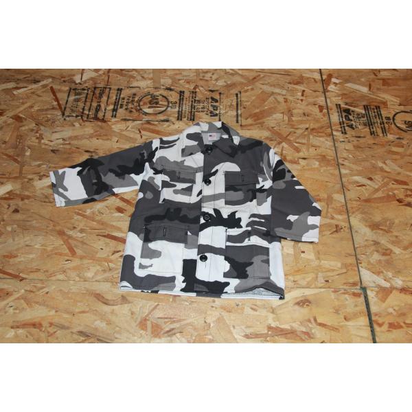 こども服　ジャケット　ミリタリージャケット モノトーンカモ　送料無料　輸入子供服 新品　ヴィンテージ