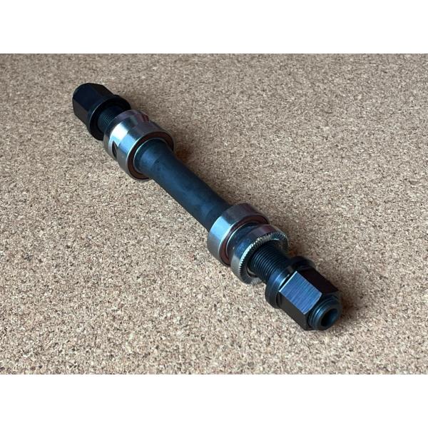 BMX HUB FRONT SHAFT  ARESTIC クロモリアクスル ベアリングセット　14m...