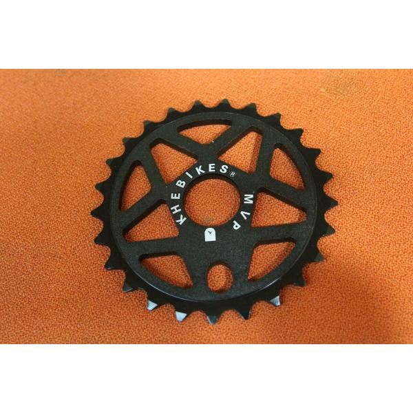 BMX スプロケット ストリート　KHE BIKES MVP 25T BLACK 送料無料　アダプタ...