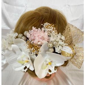 11本セット ピンク胡蝶蘭髪飾り 結婚式 成人...の詳細画像2