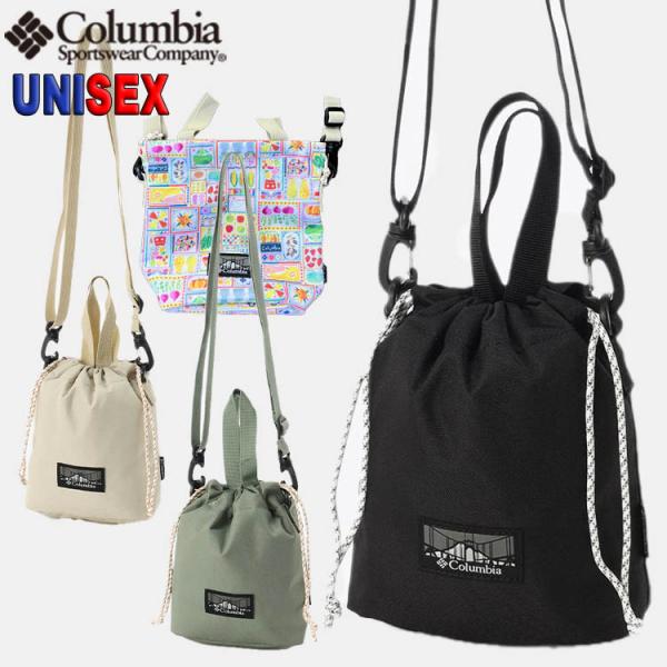 コロンビア ショルダーポーチ 巾着 ショルダーバッグ レディース メンズ 男女兼用おしゃれアウトドア...