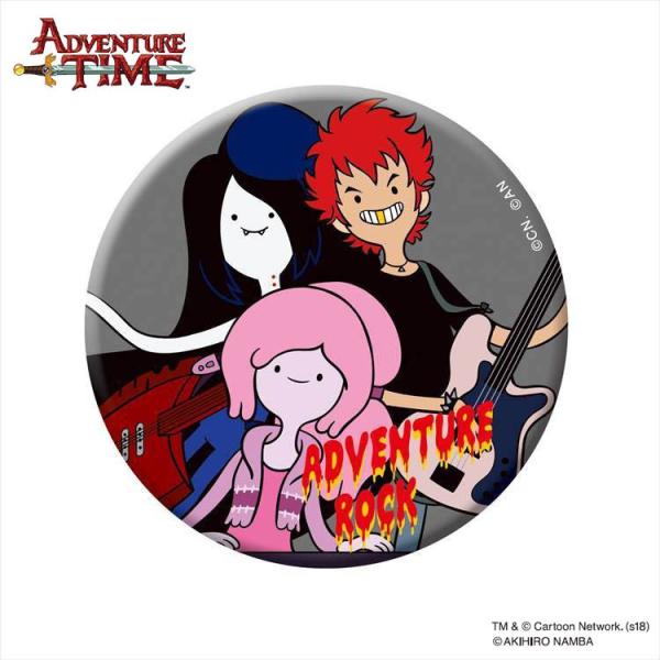 アドベンチャー・タイム 缶バッチ/ADVEVTURE ROCK B（75mm） 「難波章浩」（Hi-...