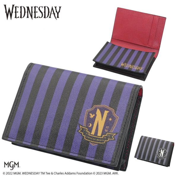 ウェンズデー グッズ カードケース 名刺入れ おしゃれ 女の子用 男の子用 WEDNESDAY NE...