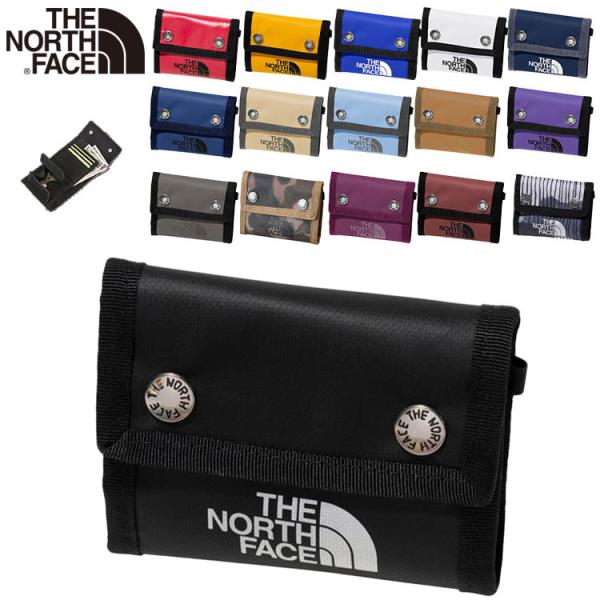 三つ折り財布 札入れコインケース カードケース ザ・ノース・フェイス BCドットワレット 男性用 女...