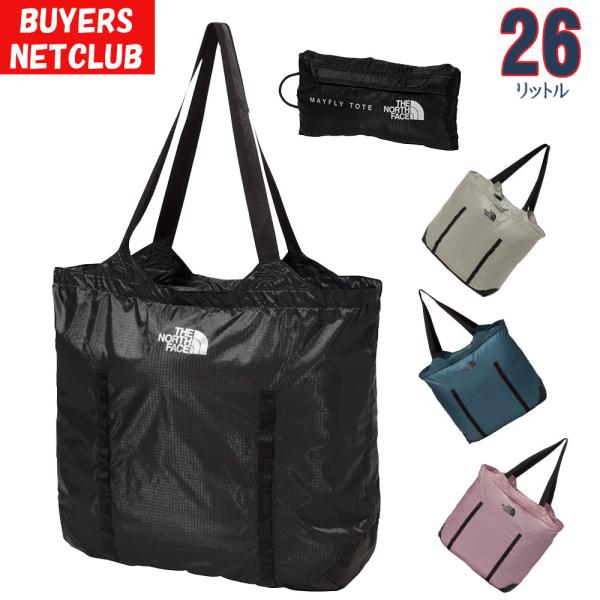 超軽量コンパクト トートバッグ メンズ・レディース 26L メイフライトート ザ・ノース・フェイスN...
