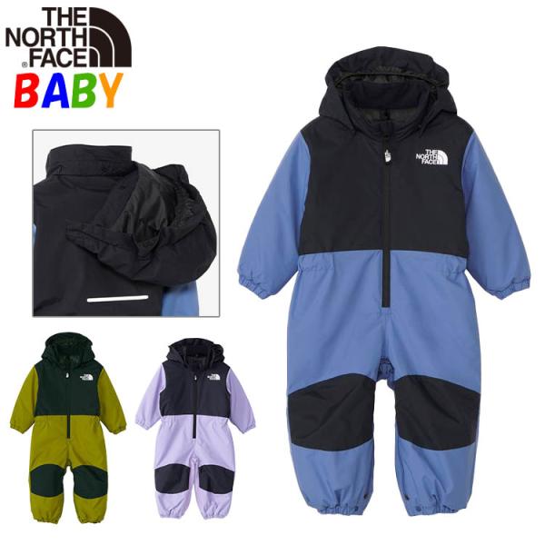 ノースフェイス ベビー用 スノーワンピース 80-100cm North Face スキースノーボー...