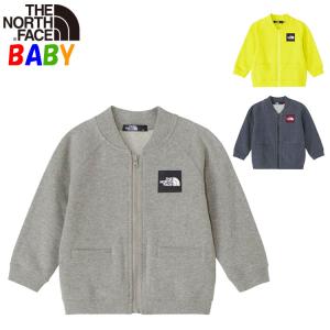 ノースフェイス ベビー スウェットロゴジャケット 80cm90cm North Face 出産祝い男の子女の子未就学児通学通園用服 遠足 お出かけ 旅行