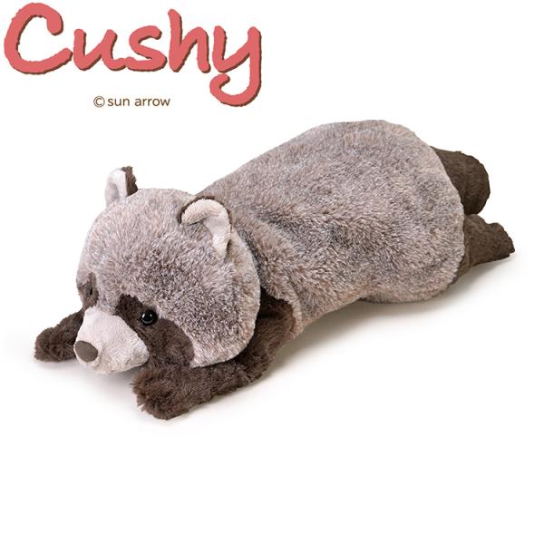 CUSHY タヌキ ぬいぐるみ 47cm （グッズ 雑貨 かわいい タヌキたぬき狸 置物 動物 ペッ...