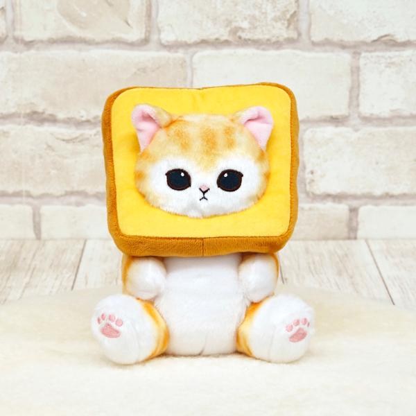 ぽてたまぬいぐるみ モフサンド パンにゃん ベージュ 17cm  ぱんにゃん かわいい おしゃれ キ...