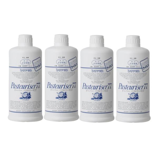 ドーバー パストリーゼ77 500ml スプレーヘッドなし 付け替え用×4【4個セット】送料無料 ア...