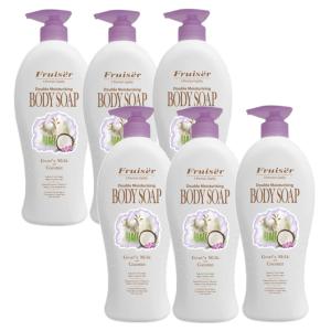 フルッセル ダブルモイスチャーボディソープ ココナッツ 1000mL×4【4個
