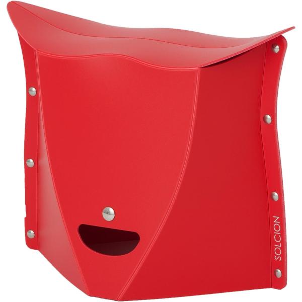SOLCION 折りたたみ椅子 パタット PATATTO 250 レッド【折り畳みイス】【携帯】【母...