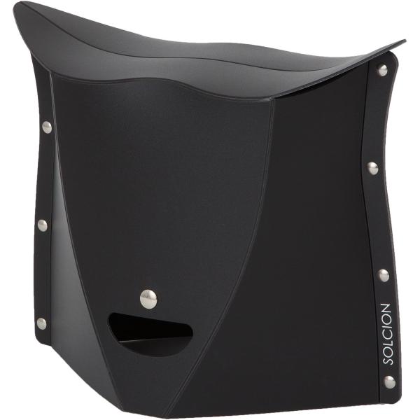 SOLCION 折りたたみ椅子 パタット PATATTO 250 ブラック【折り畳みイス】【携帯】【...