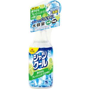 熱中対策 シャツクール 清潔なソープの香り 大容量 280mL 冷感 服