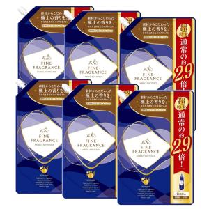 ファーファ 超特大 ファインフレグランス オム クリスタルムスクの香り 詰替 1440ml×6【6個セット】ケース販売 柔軟剤 洗濯 詰め替え 大容量