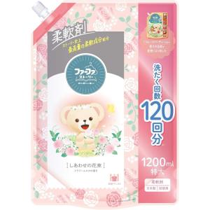 ファーファ ストーリー 柔軟剤 しあわせの花束 詰替用 1200ml フラワームスクの香り