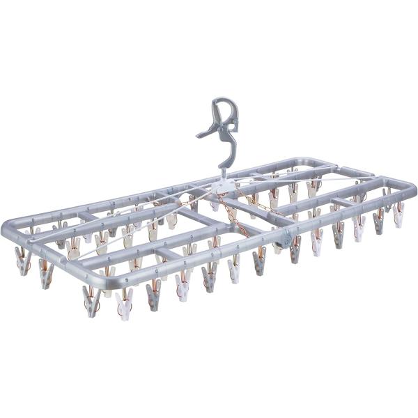 ニシダ 角ハンガー プラ50プレミアム2 ピンチ50個付 送料無料 洗濯ハンガー ピンチ 大容量