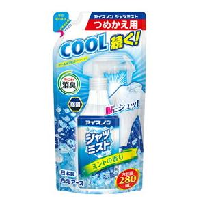 小林製薬 シャツクール 冷感ストロング 詰め替え 大容量 370ML 熱中