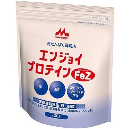 エンジョイプロテインFeZ  220g 送料無料  トレーニング 筋肉 健康 ミニサイズ 鉄 亜鉛 ...