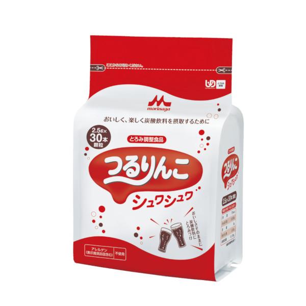 つるりんこ シュワシュワ 2.5g×30本【森永乳業クリニコ】【介護食】【とろみつけ】