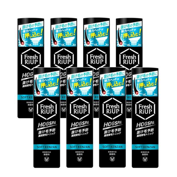 HOGSPA ホグスパ  フレッシュリアップ 薬用育毛トニック ソフトケンザン×8【8個セット】 大...