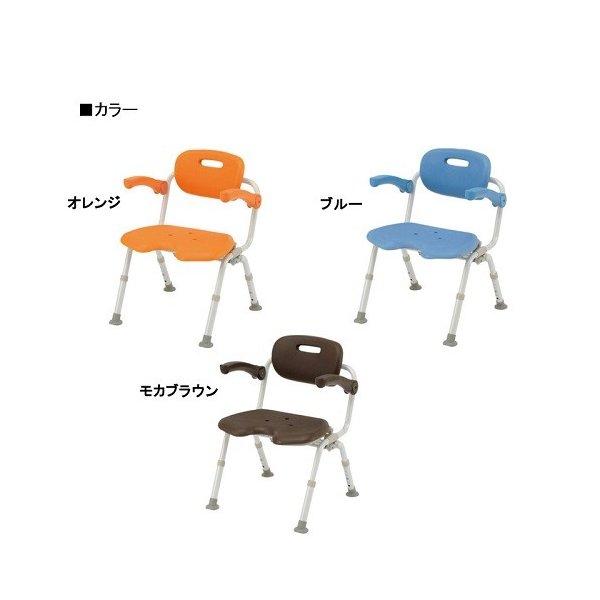 【送料無料】シャワーチェア［ユクリア］ワイドSPワンタッチU型おりたたみN / PN-L41521D...