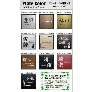 表札 戸建 ステンレス アクリル おしゃれ サ...の詳細画像5