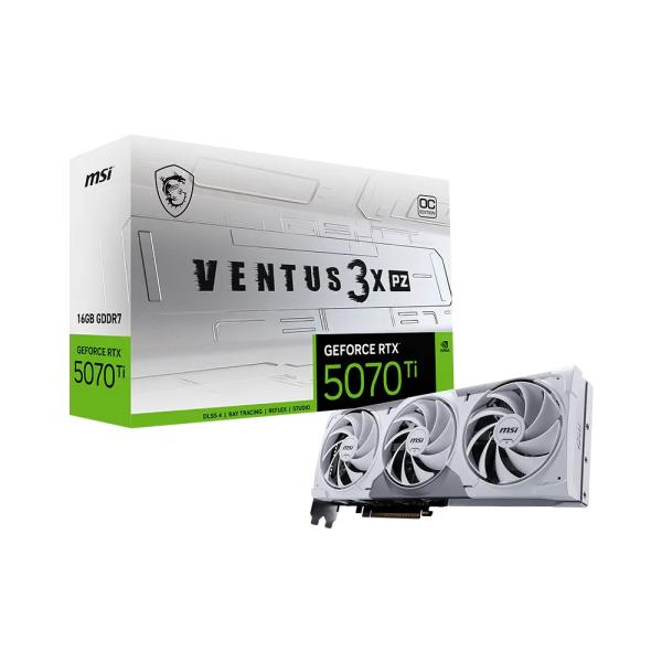 MSI GeForce RTX 5070 Ti 16G VENTUS 3X PZ OC G507T-...