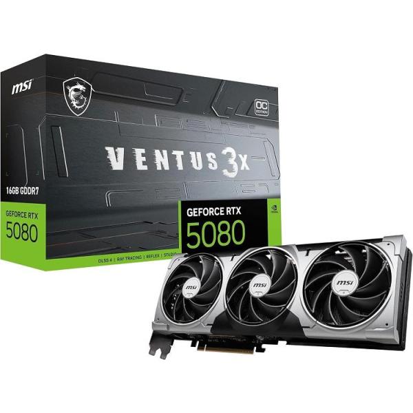 【新品】【即納】 MSI GeForce RTX 5080 16G VENTUS 3X OC グラフ...