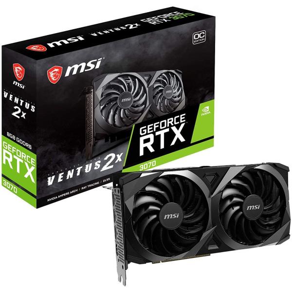 【非LHR】【訳あり】【外装不良品】MSI GeForce RTX 3070 VENTUS 2X O...